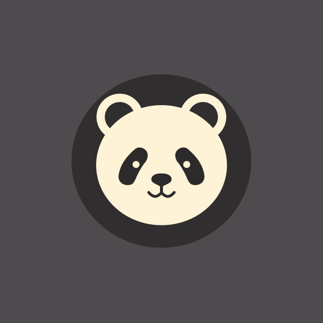 Endangered Panda Conservation panda logo design